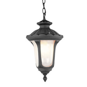 Oxford 1 Light 11 inch Black Outdoor Hanging Lantern