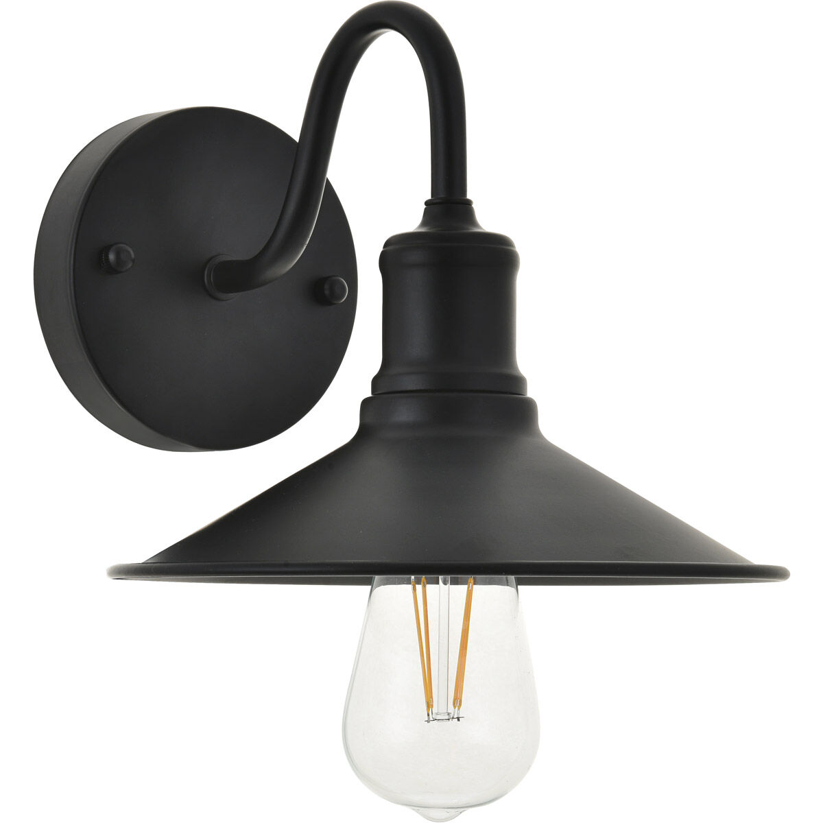 Etude 1 Light 9 inch Black Wall Sconce Wall Light