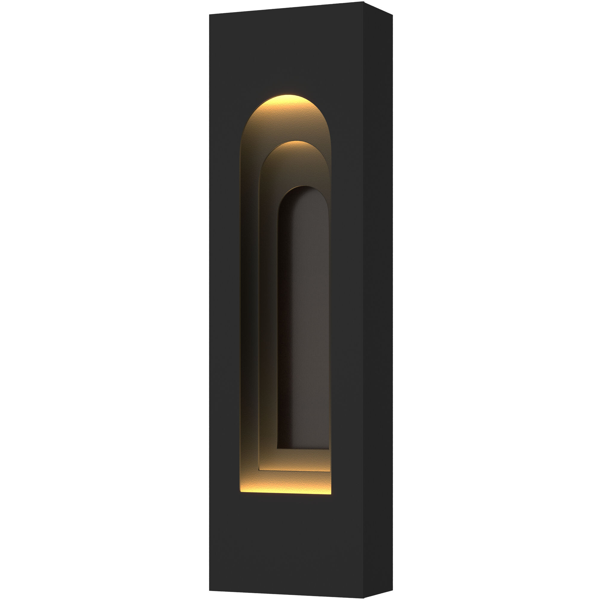 Art + Alchemy Procession Arch 2 Light 27.5 inch Coastal Black with Coastal Oil Rubbed Bronze Outdoor Wall Light in Coastal Black/Coastal Oil Rubbed Bronze