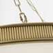 Marie Flanigan Matthew LED 40 inch Soft Brass Chandelier Ceiling Light