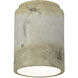 Radiance Cylinder LED 6.5 inch Greco Travertine Flush-Mount Ceiling Light