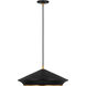 TOB by Thomas O'Brien Stanza 1 Light 24 inch Midnight Black Pendant Ceiling Light
