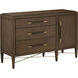 Verona Chanterelle and Coffee and Champagne Three-Drawer Chest