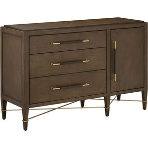 Verona Chanterelle and Coffee and Champagne Three-Drawer Chest