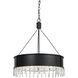 Roby 4 Light 25 inch Iron Chandelier Ceiling Light