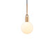 Forked LED 7.87 inch Brass Pendant Ceiling Light