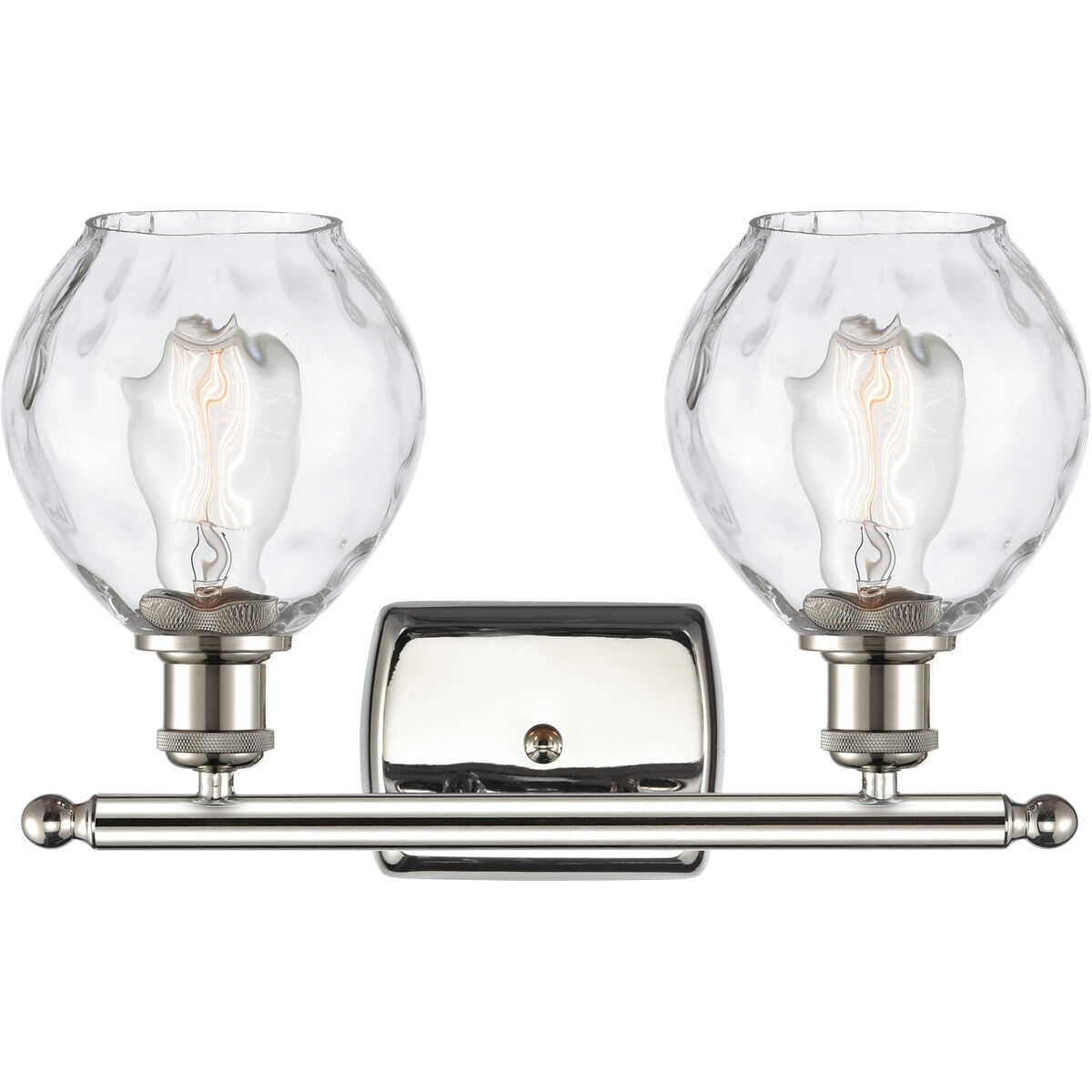 Ballston Small Waverly LED 16 inch Polished Nickel Bath Vanity Light Wall Light, Ballston
