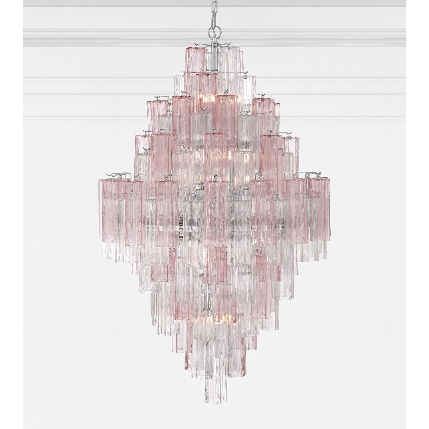 Addis 20 Light 31.5 inch Polished Chrome Chandelier Ceiling Light in Spring