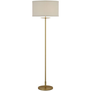 kate spade new york Walker 58 inch 4.6 watt Gild Cordless Floor Lamp Portable Light in Linen