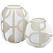 Art Decortif 11.25 X 11 inch Vases, Set of 2