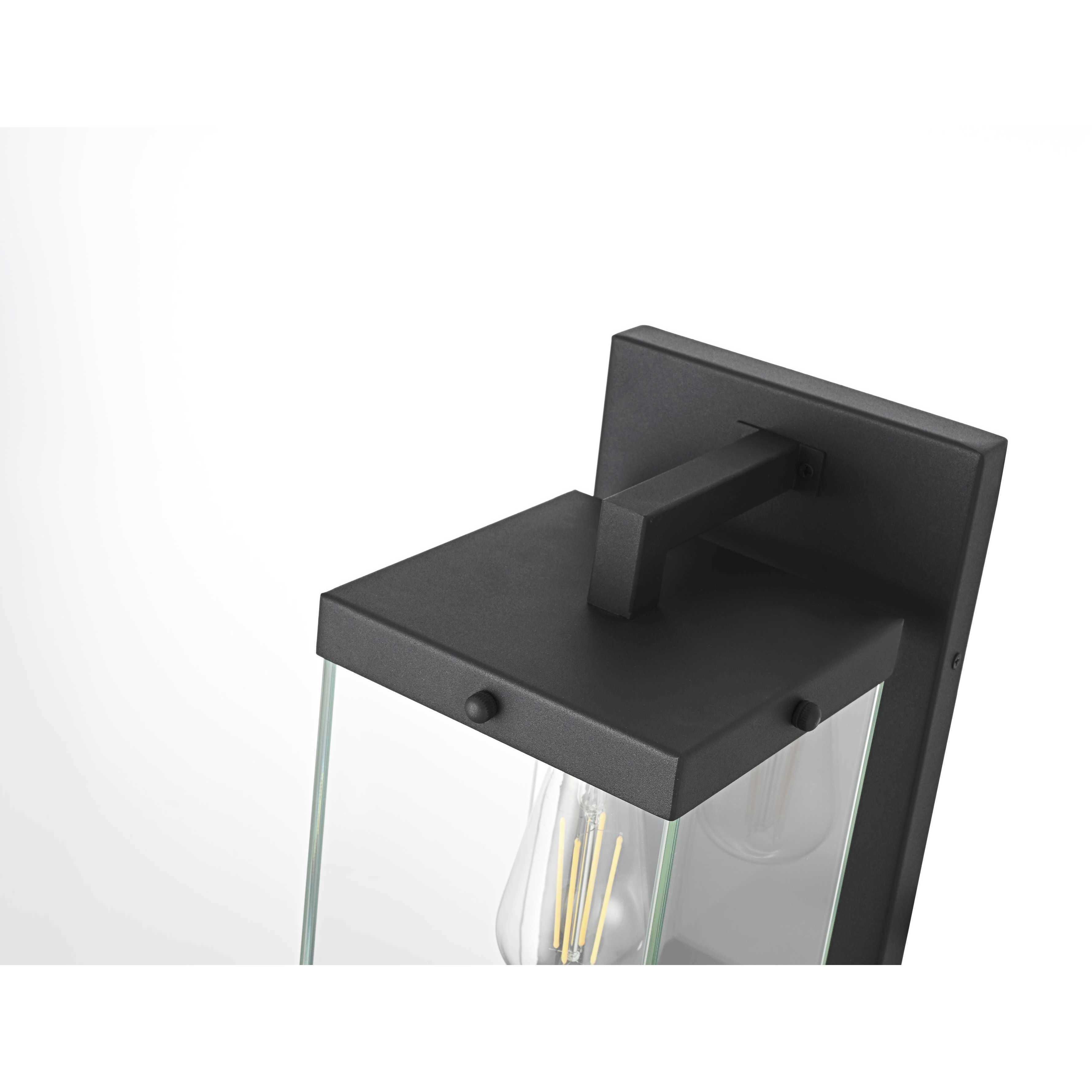 Julien 1 Light 17 inch Black Outdoor Wall Sconce