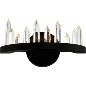 Juliette LED 12 inch Black Wall Light