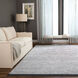 Myra 130 X 94 inch Black/White Rug in 8 x 11