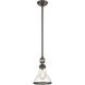 Rutherford 1 Light 9 inch Oil Rubbed Bronze Mini Pendant Ceiling Light
