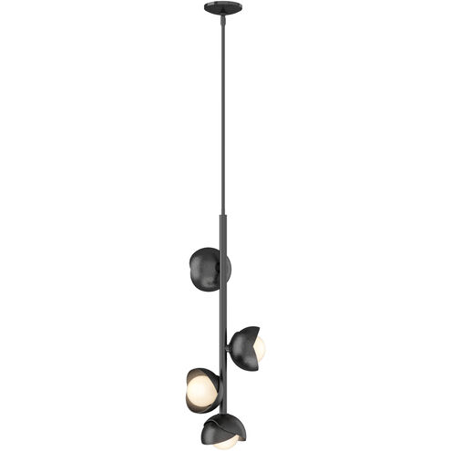 Brooklyn 4 Light 11.6 inch Ink and Ink Vertical Pendant Ceiling Light