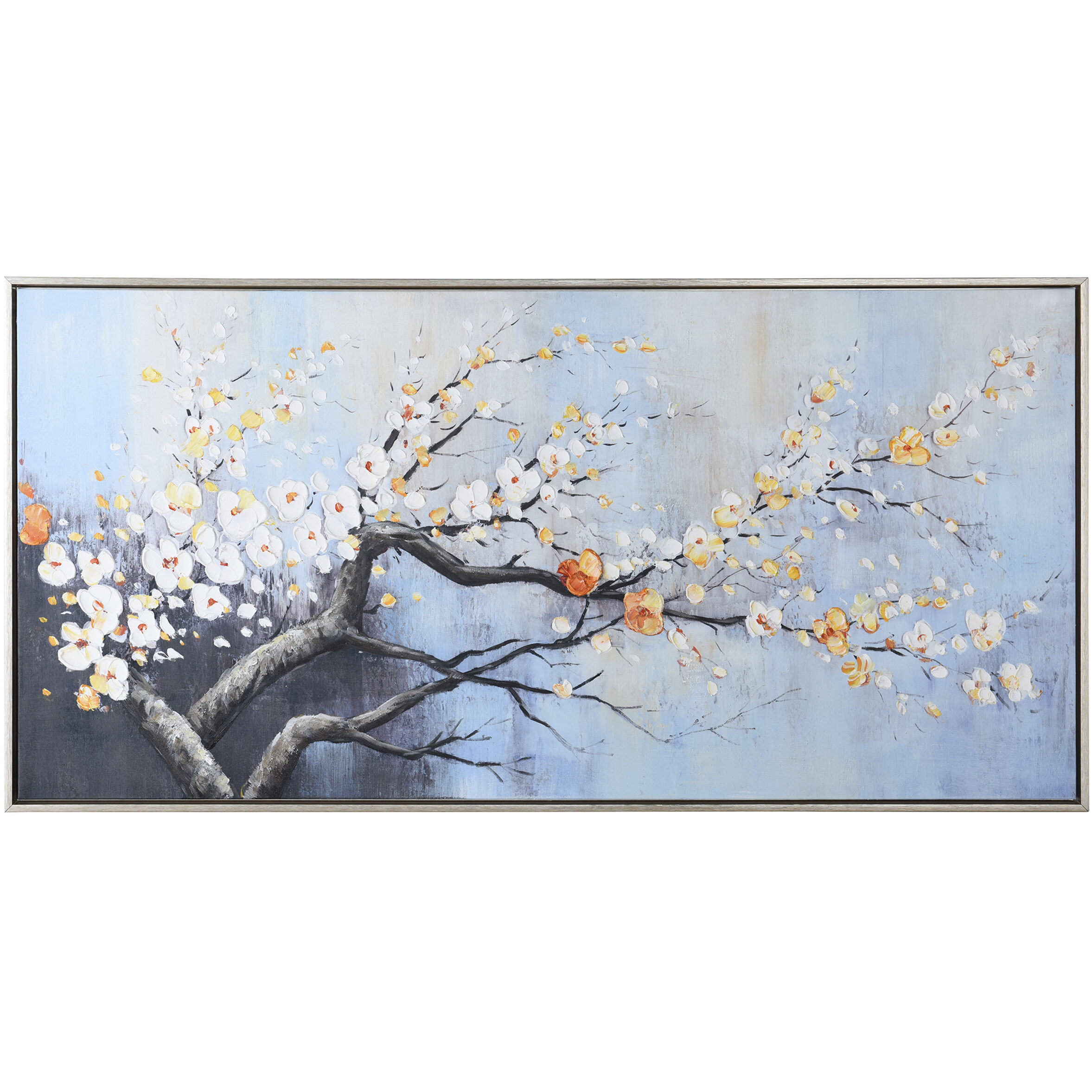 River Bloom Multicolor Wall Art