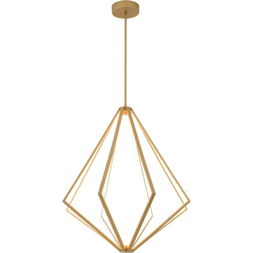 Canada LED 32 inch Gold LED Chandelier Ceiling Light