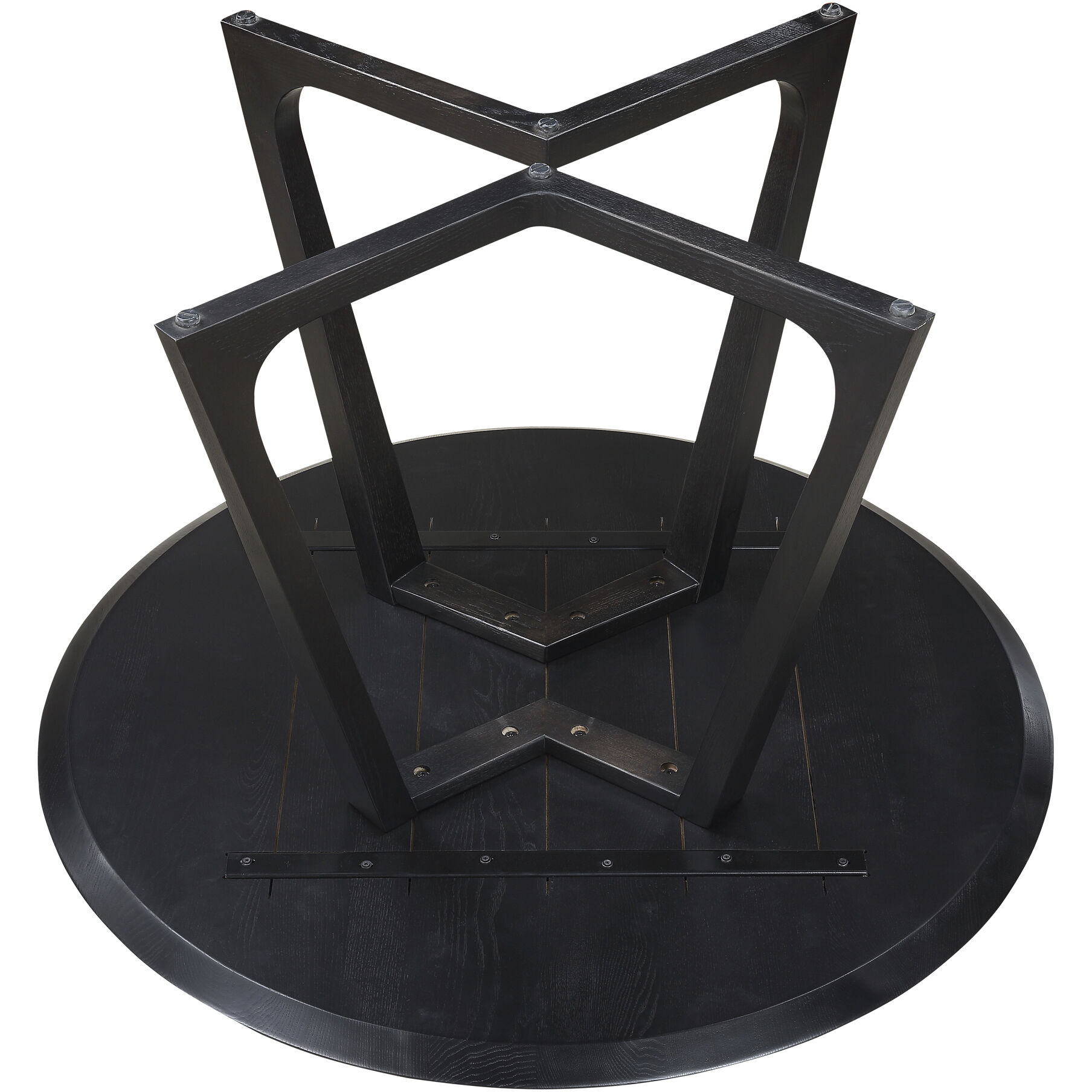 Godenza 47.5 X 47.5 inch Black Dining Table, Round