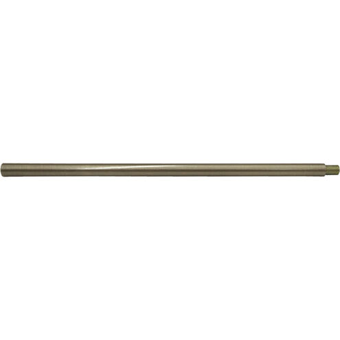 Threaded Antique Brass Stem in 12 inch