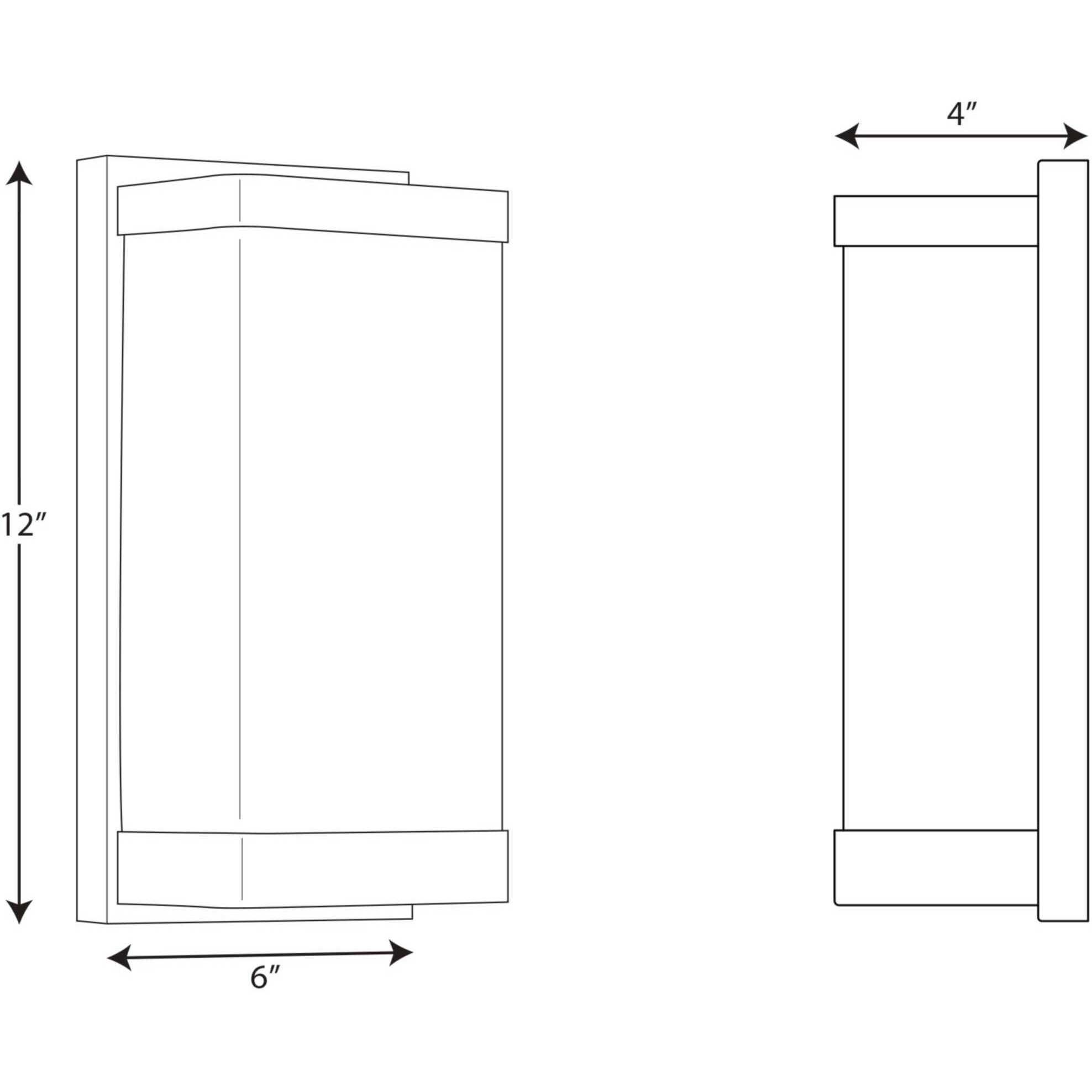 Linen Glass 1 Light 6 inch Matte Black Wall Sconce Wall Light