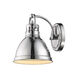 Duncan 1 Light 8 inch Chrome Bath Vanity Wall Light