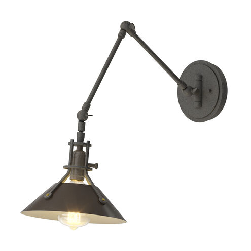 Henry 1 Light 9.2 inch Natural Iron and Oil Rubbed Bronze Sconce Wall Light in Natural Iron/Oil Rubbed Bronze