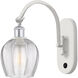 Ballston Norfolk LED 6 inch White and Polished Chrome Sconce Wall Light