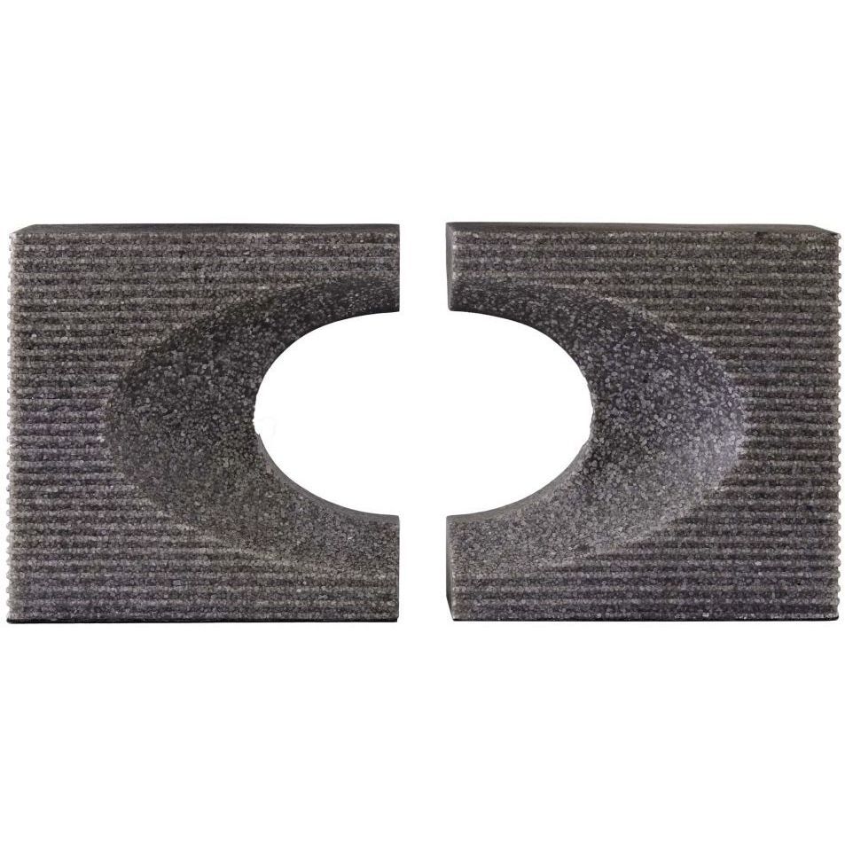 Wolcott 7.5 inch Graphite Bookends, Set of 2