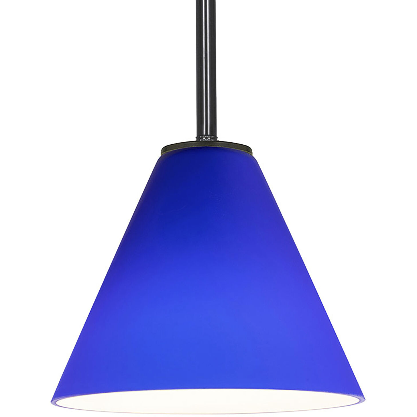 Martini LED 7 inch Oil Rubbed Bronze Pendant Ceiling Light in Cobalt