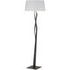 Facet 65.9 inch 100 watt Black Floor Lamp Portable Light in Natural Anna