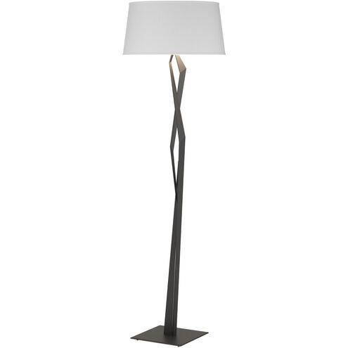 Facet 65.9 inch 100 watt Black Floor Lamp Portable Light in Natural Anna