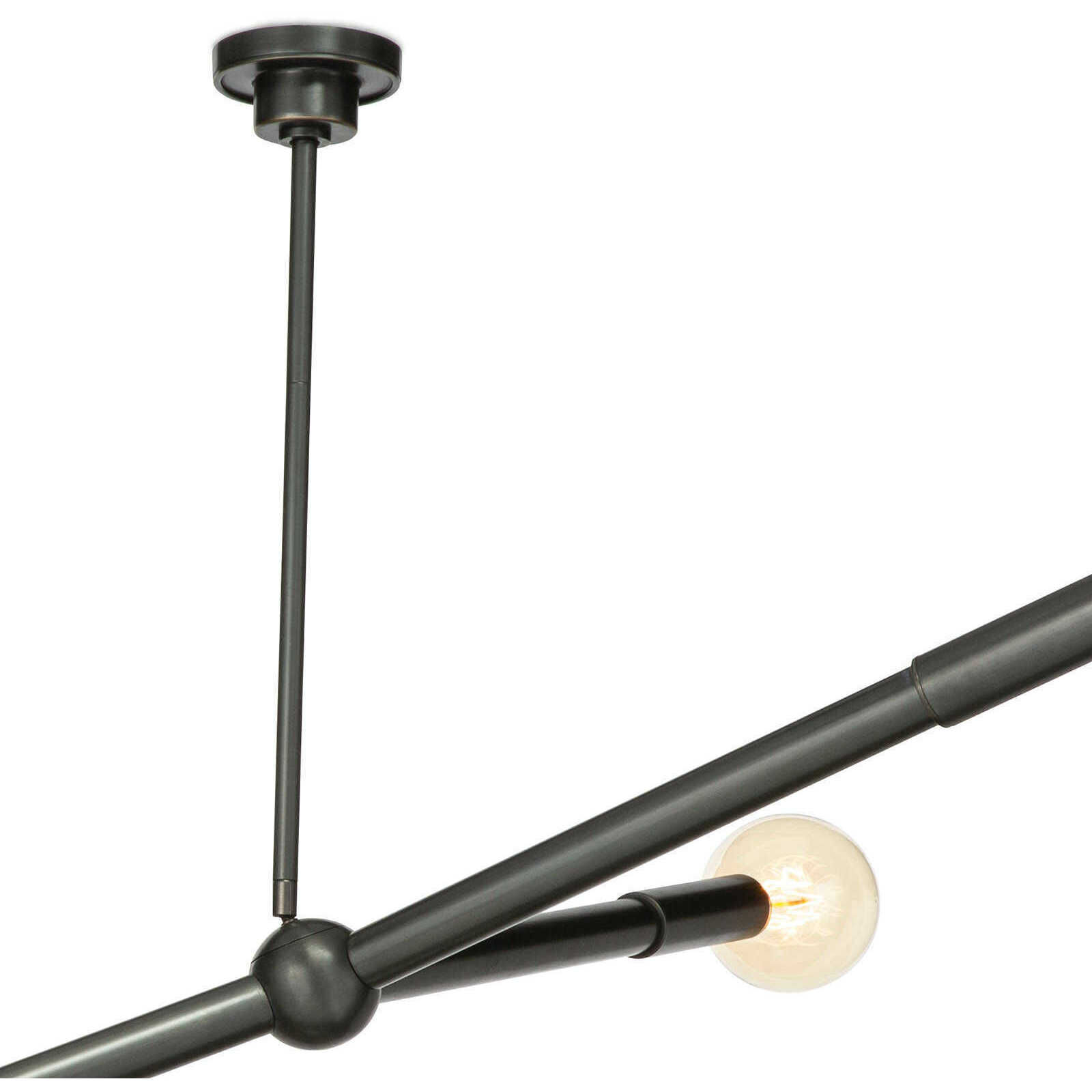 Talon 3 Light 51.25 inch Oil Rubbed Bronze Chandelier Ceiling Light