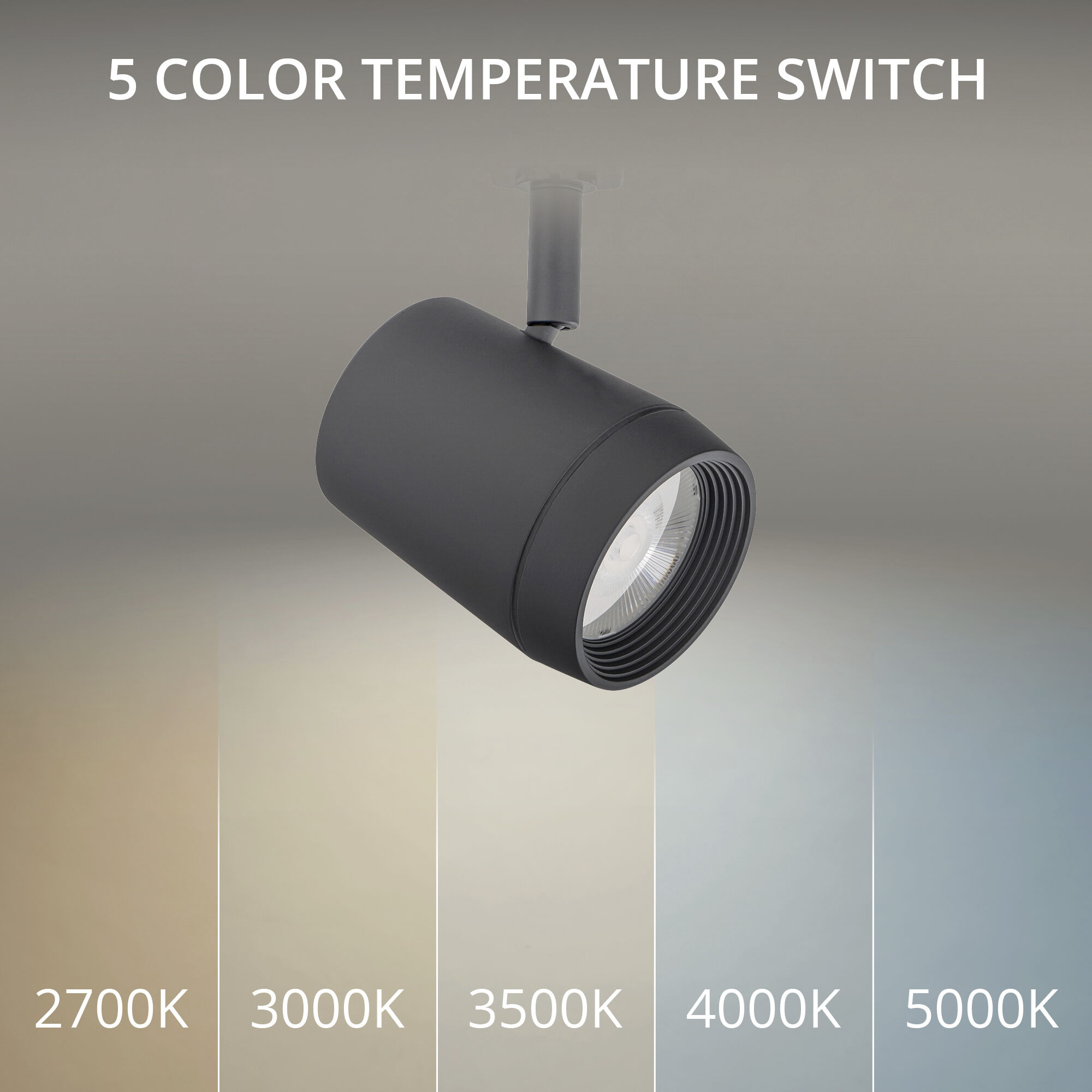 Ocularc 1 Light 120 Black H Track Fixture Ceiling Light