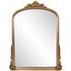 Germaine 54 X 42.13 inch Antique Gold Mantel Mirror
