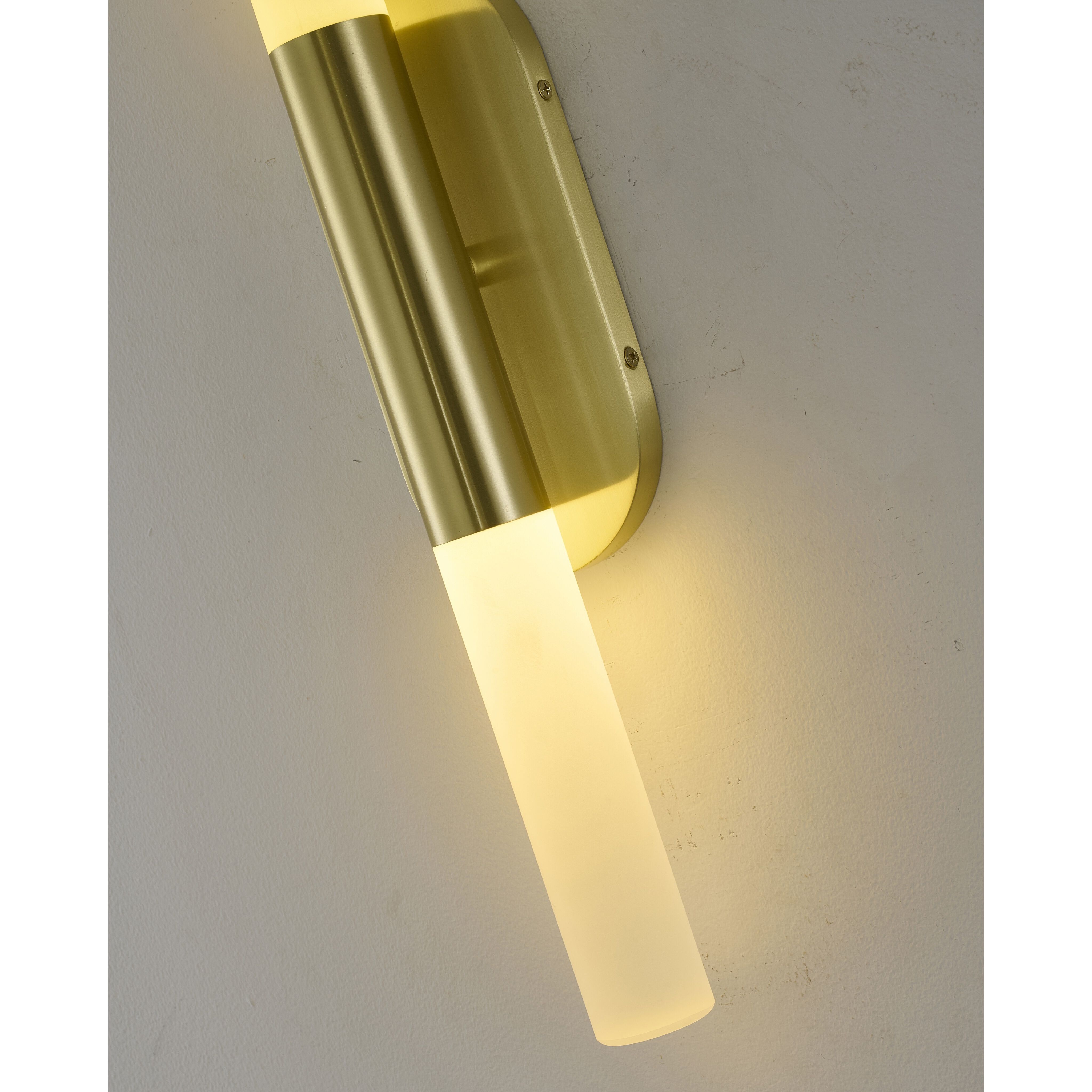 Canada Wall Sconce Wall Light in Satin Brass