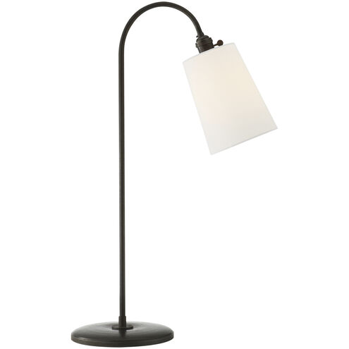 Thomas O'Brien Mia Lamp 28.5 inch 60 watt Aged Iron Table Lamp Portable Light in Linen