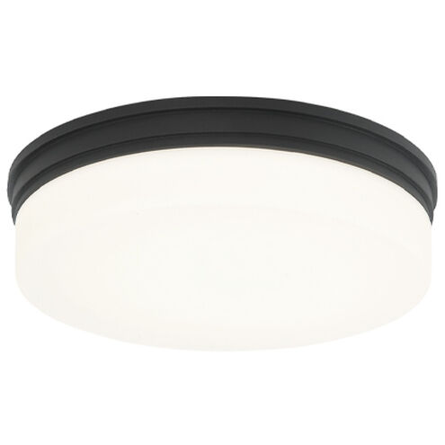 Circian LED 12 inch Matte Black Flush Mount Ceiling Light