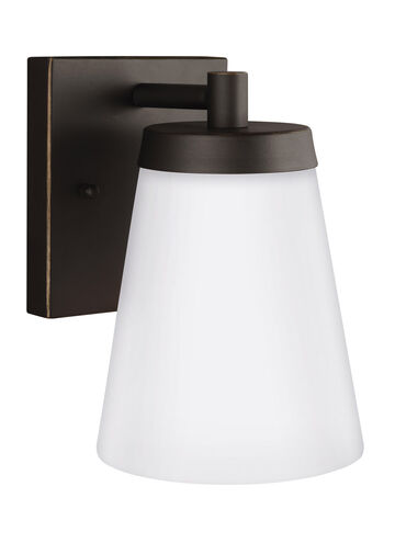 Renville 1 Light 7.38 inch Antique Bronze Outdoor Wall Lantern, Small