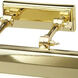 Chawton 80 watt 26 inch Polished Brass Picture Light Wall Light