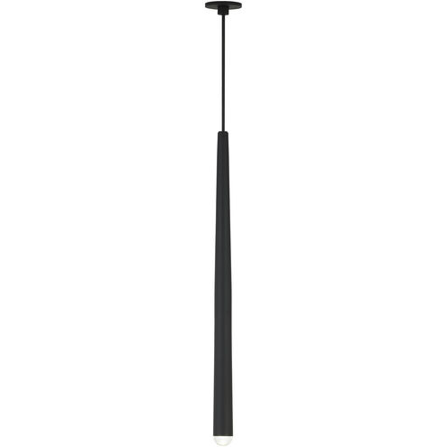 Sean Lavin Pylon LED Nightshade Black Pendant Ceiling Light, Integrated LED