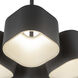 Arena LED 11.5 inch Black Pendant Ceiling Light