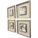 Taking Shape White and Beige and Black and Brown Framed Art