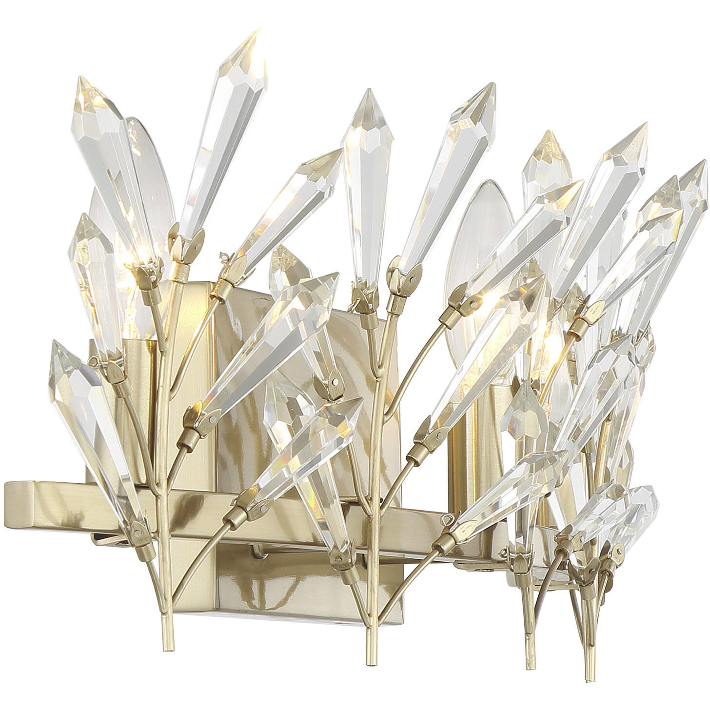 Orianna 3 Light 24 inch Noble Brass Bathroom Vanity Light Wall Light