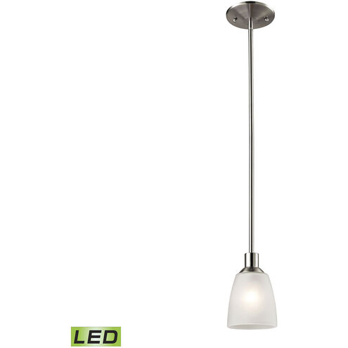 Jackson LED 4 inch Brushed Nickel Mini Pendant Ceiling Light