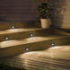 WAC 120V Step Light LED 1.5 inch Bronze ADA Step and Wall Light in Amber, WAC Lighting