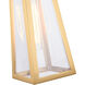 Lucian Wall Sconce Wall Light in Brushed Brass