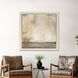 The Space of Dreams Gray and Beige and Neutral Framed Art