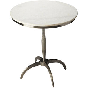 Palmilla Marble & Metal 24 X 22 inch Butler Loft Accent Table