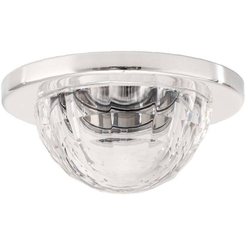Elipse Integrated LED Clear Chrome Recessed Lighting
