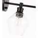 Gene 1 Light 6 inch Black Wall sconce Wall Light